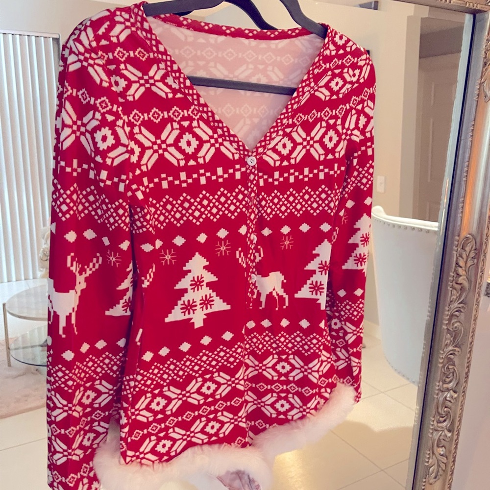 🎅🏽 Christmas Romper Pajama 🎅🏽 - Picture 9 of 9